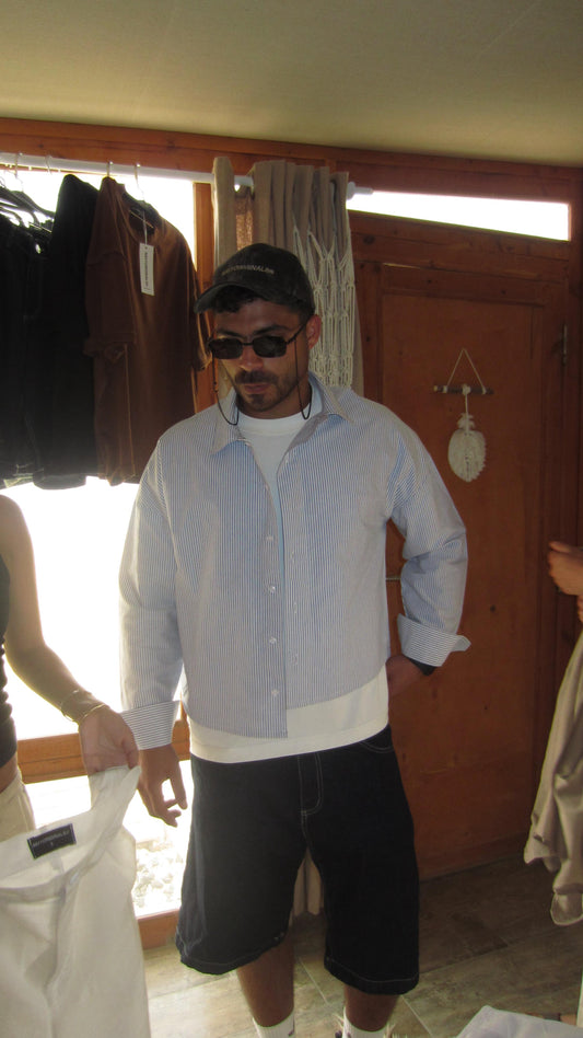 STRIPED LONG SLEEVE SHIRT