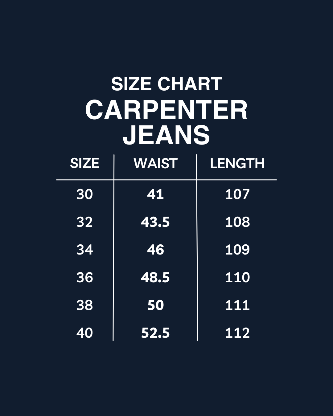 BLACK CARPENTER JEANS