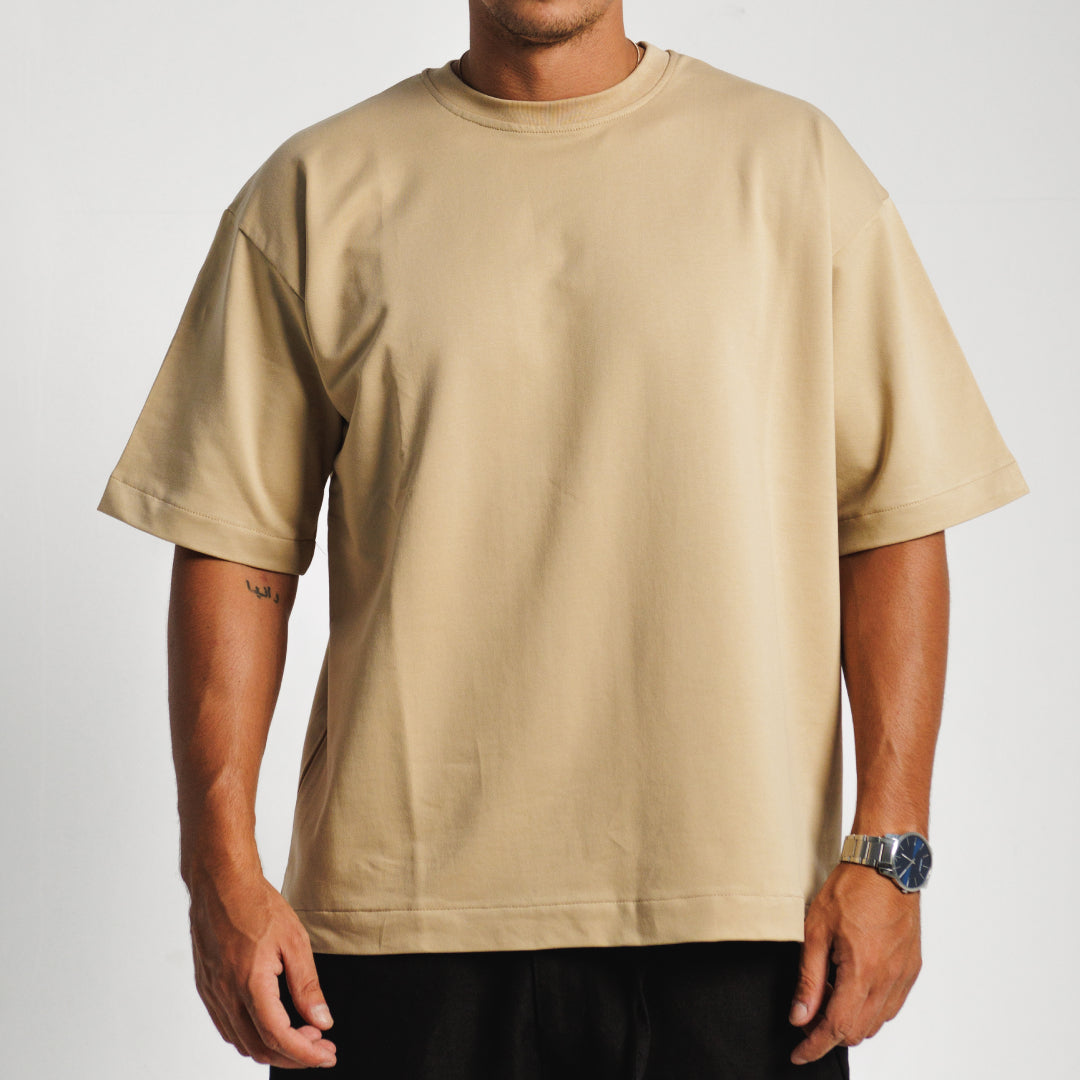 Basic discount shirt beige