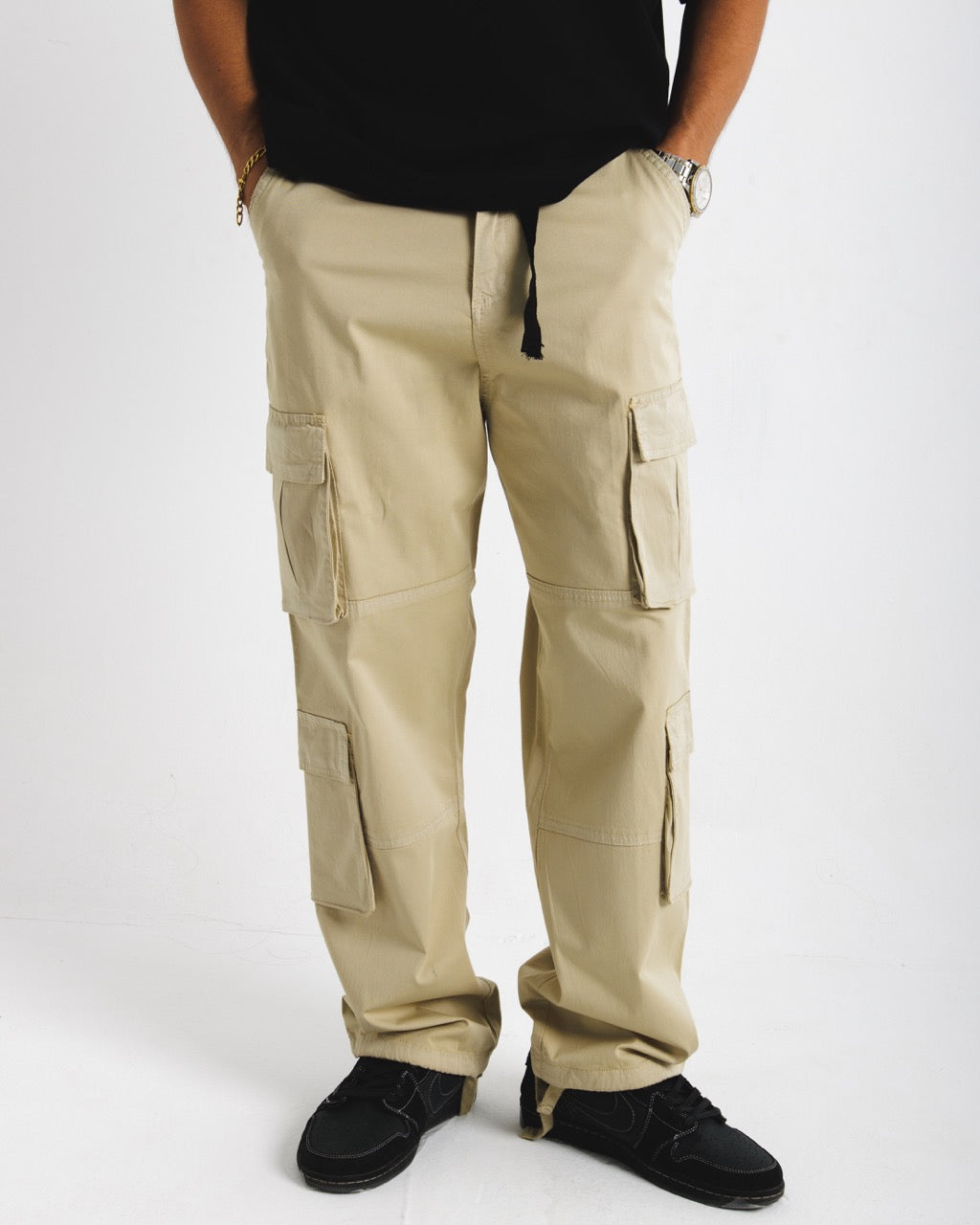 011 Cargo Pants Beige