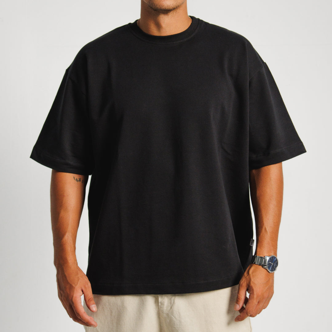 201 Basic Oversized T-Shirt Black