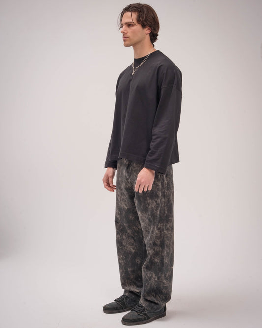 GUNMETAL GREY CAMO PANTS