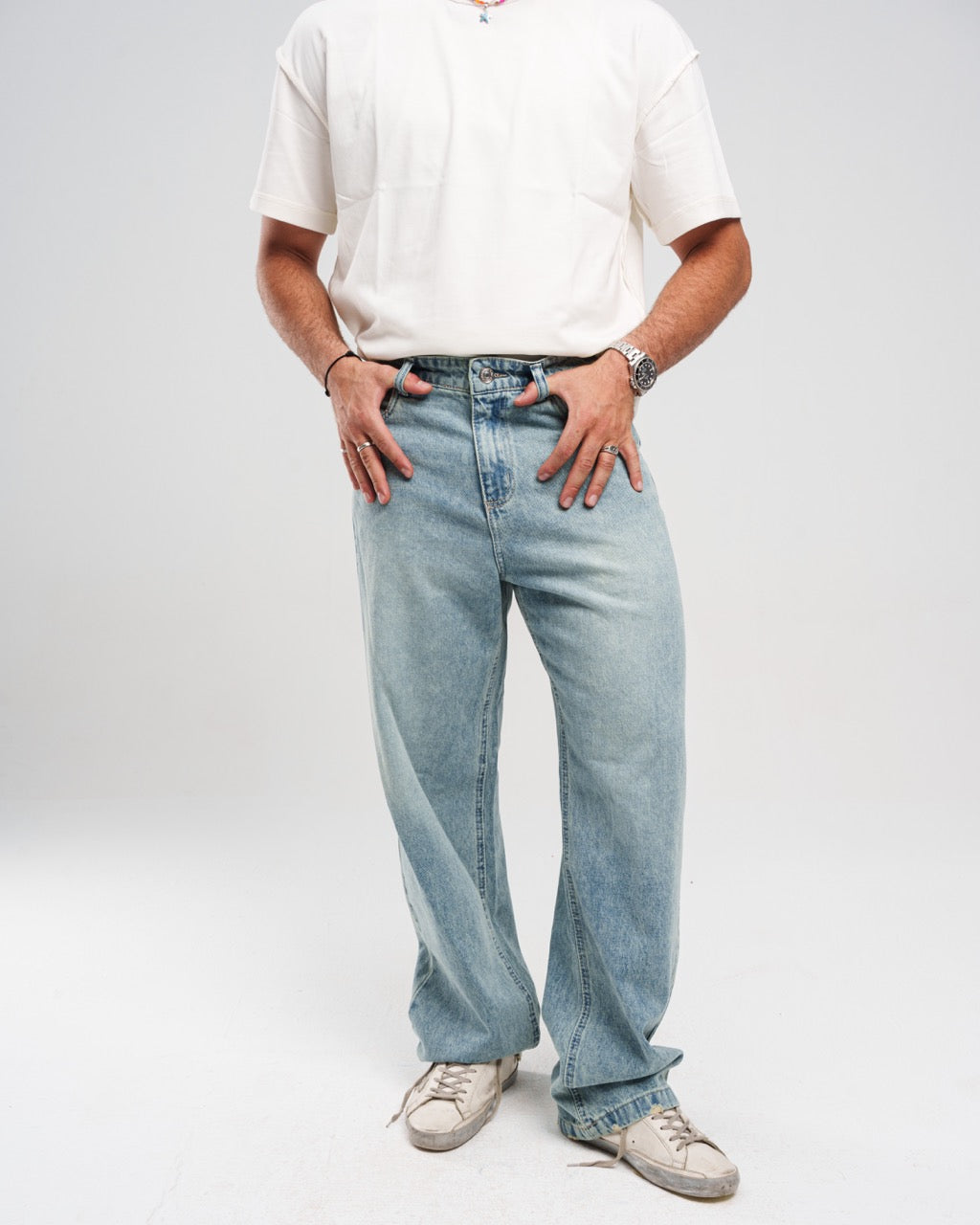 LIGHT BLUE REGULAR JEANS