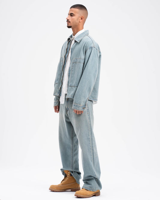 LIGHT BLUE DENIM JACKET