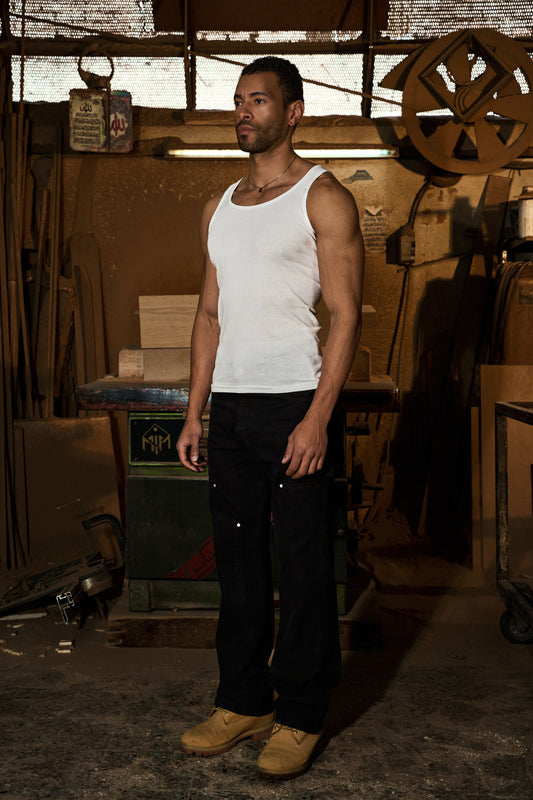 BLACK CARPENTER JEANS