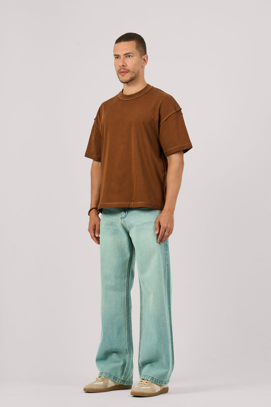 LIGHT BLUE BAGGY JEANS