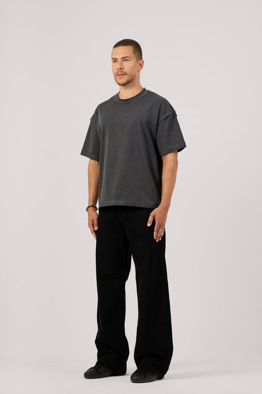 BLACK BAGGY JEANS