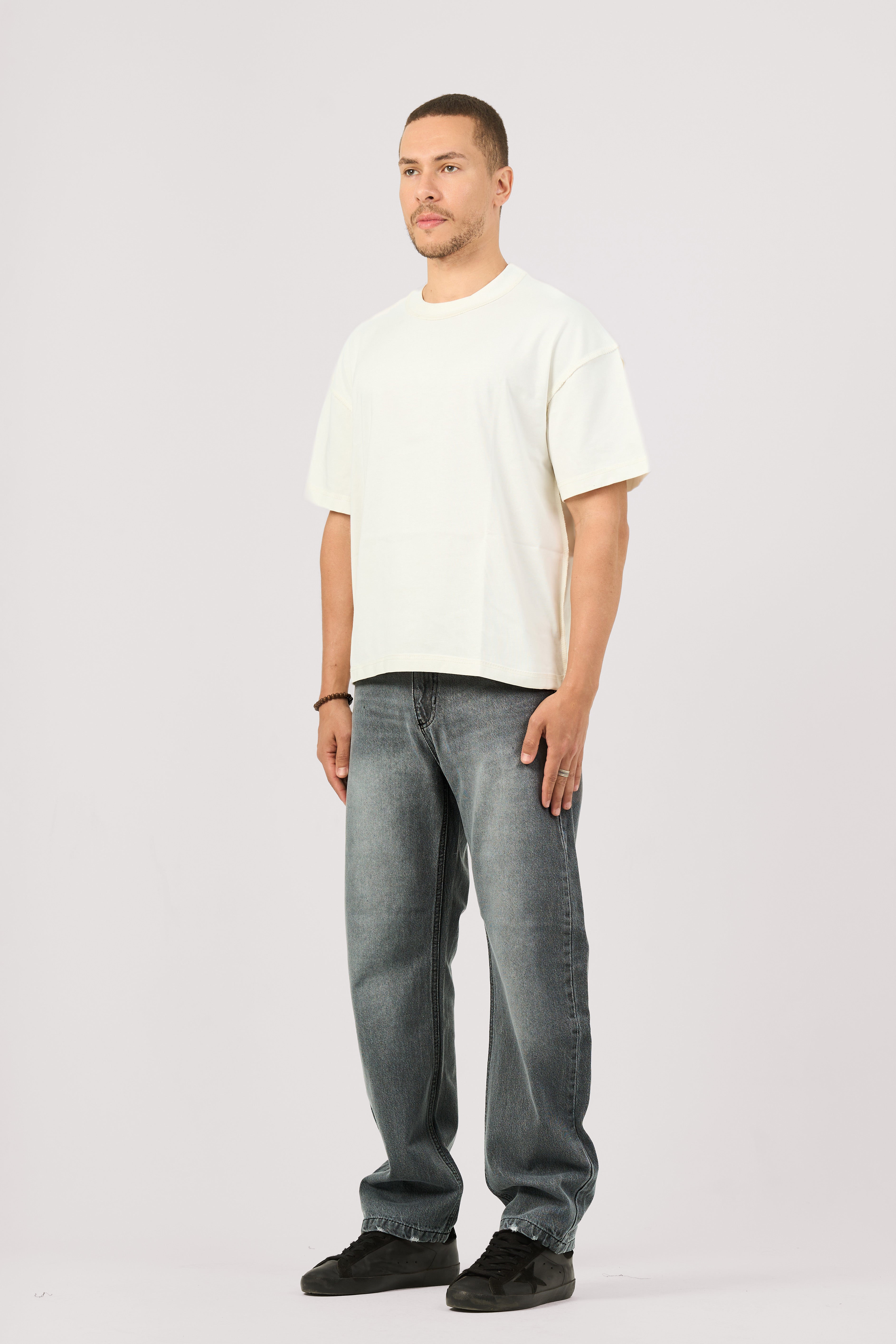 GREY REGULAR JEANS