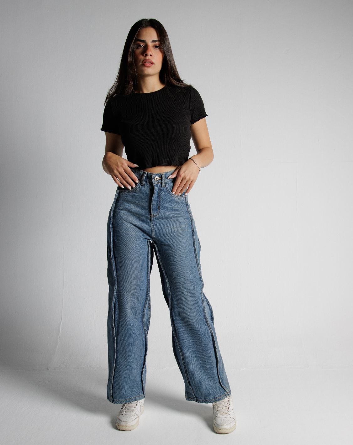 010 LIGHT UNISEX WAVY JEANS
