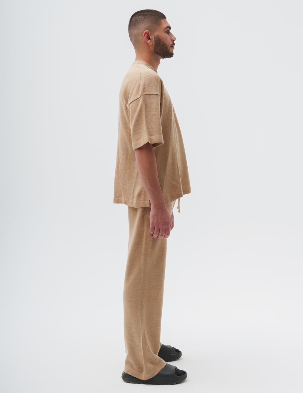 302 Knit Pants Beige