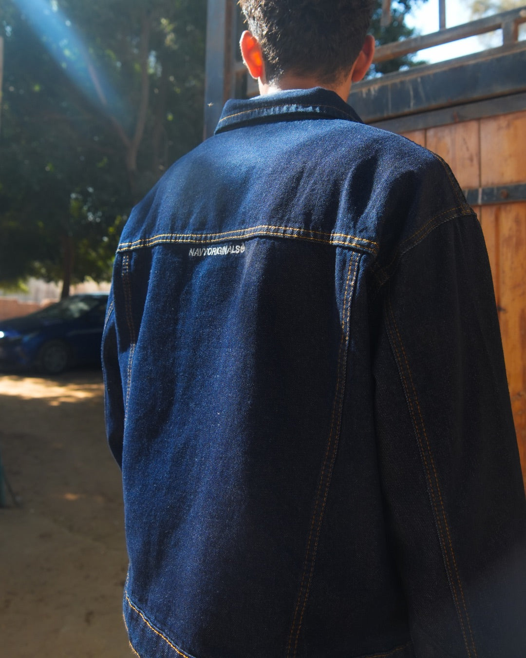 RAW BLUE DENIM JACKET