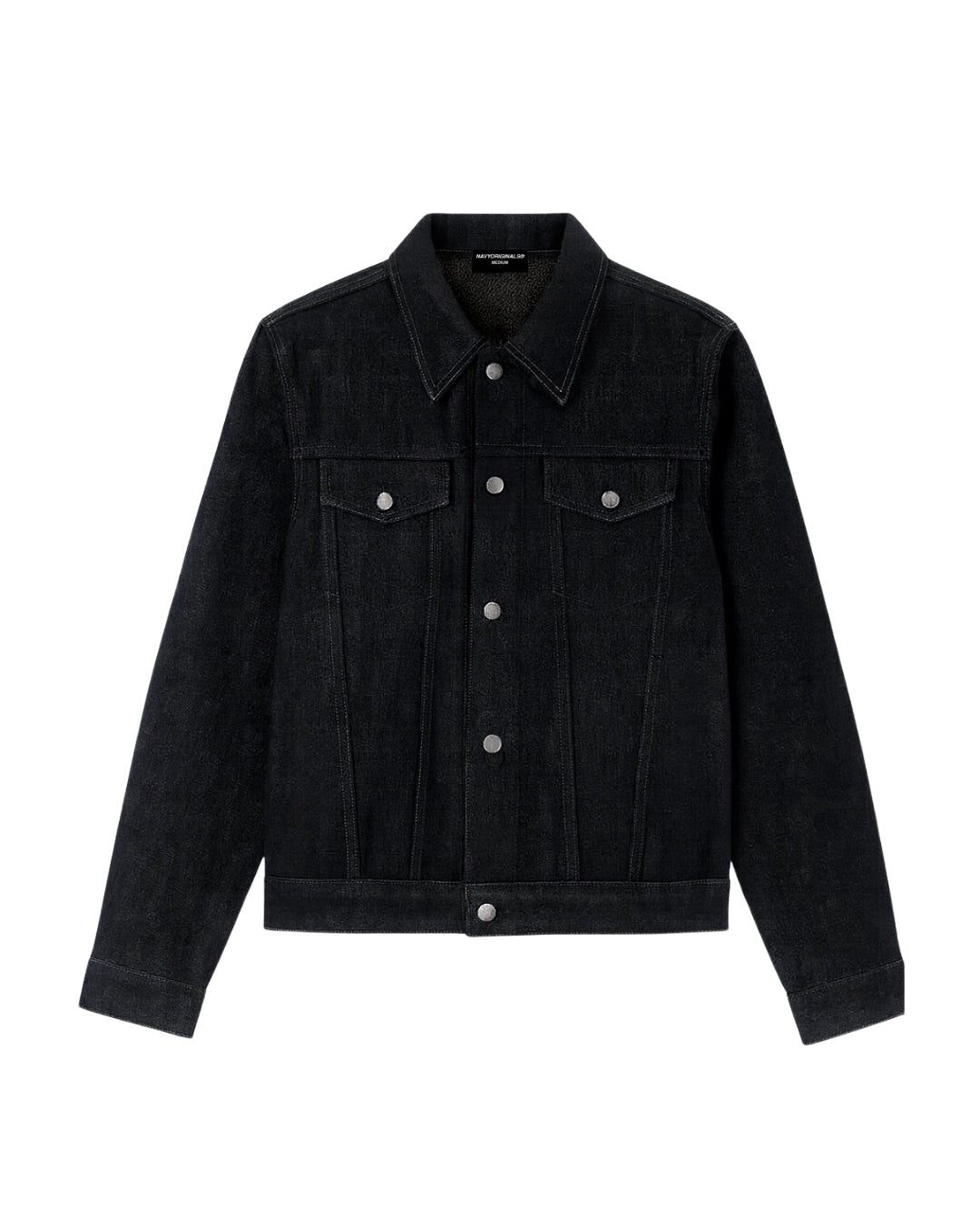 RAW BLACK DENIM JACKET
