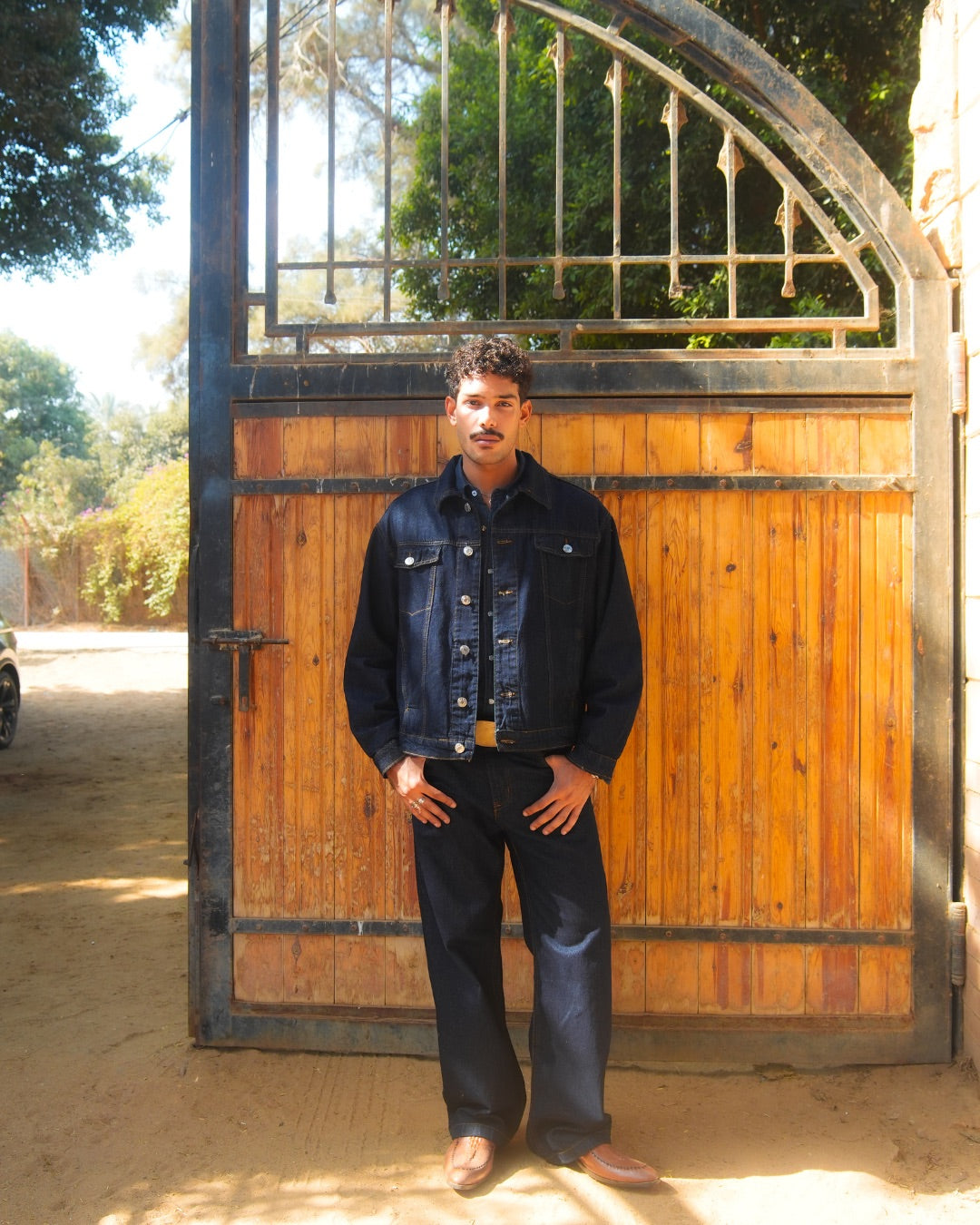 RAW BLUE DENIM JACKET