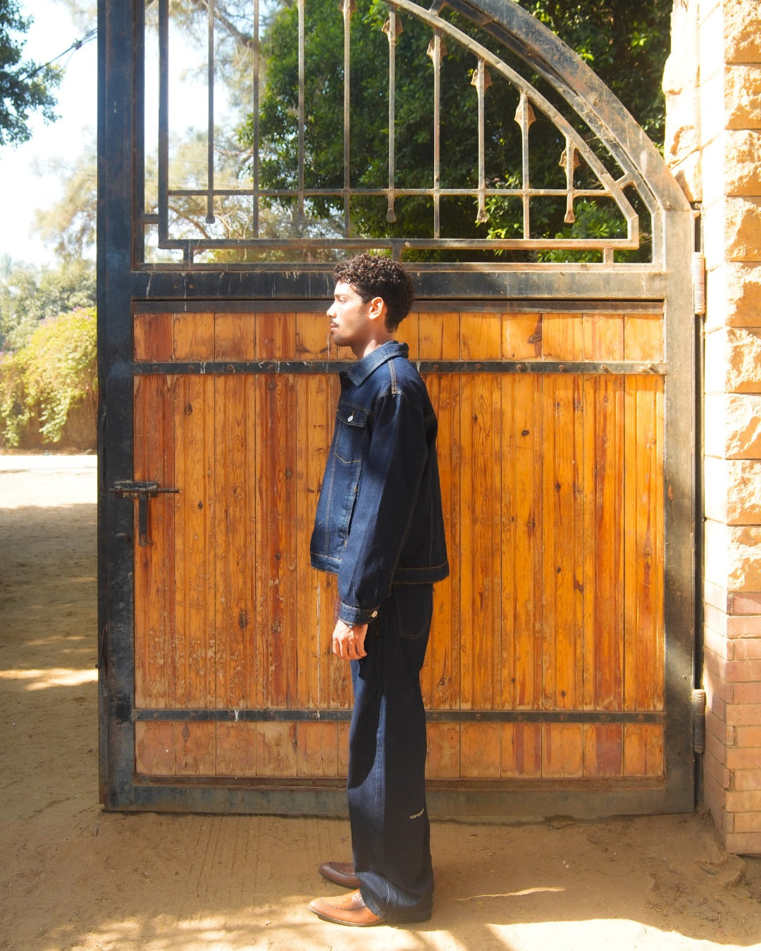 RAW BLUE DENIM JACKET