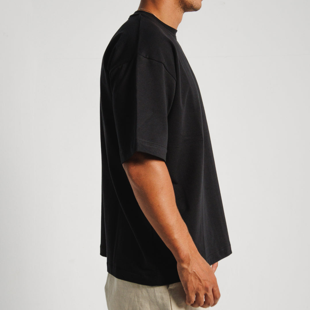 201 Basic Oversized T-Shirt Black