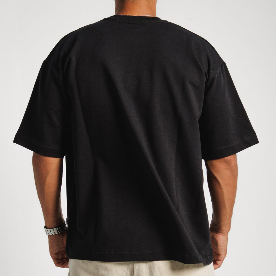 201 Basic Oversized T-Shirt Black