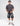 WASHED BLACK DENIM JORTS