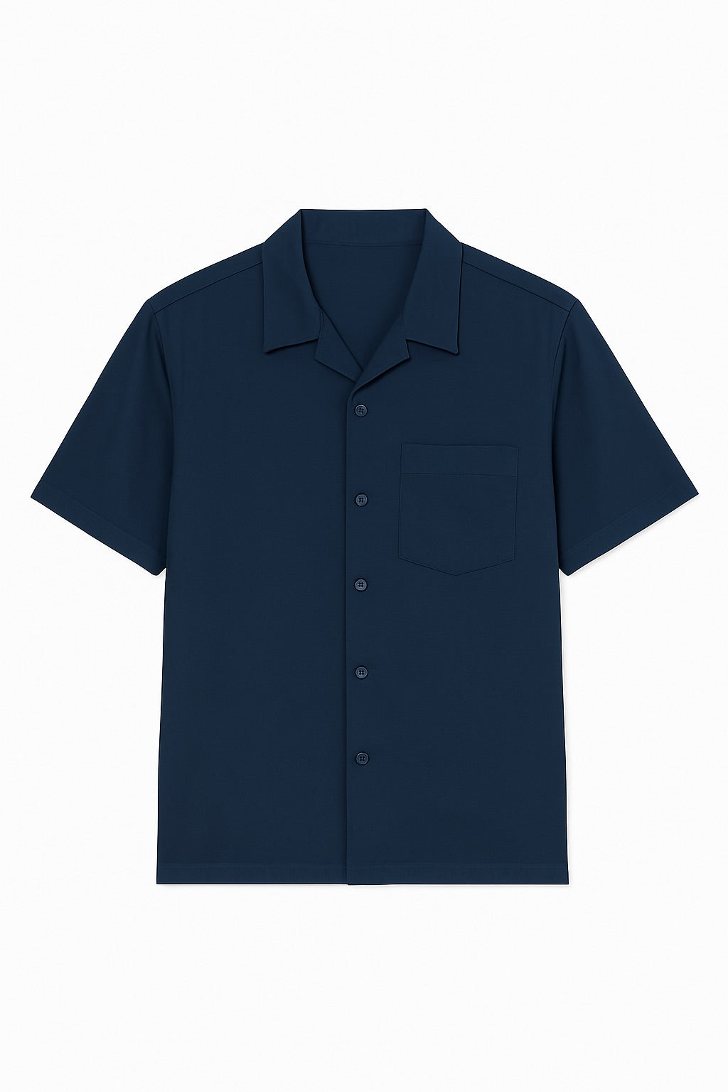 BLUE SHORT SLEEVE SHIRT