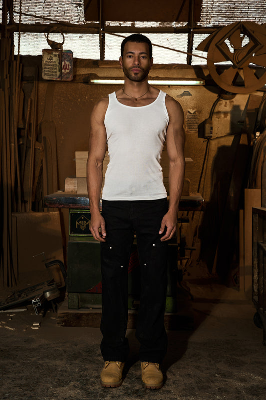BLACK CARPENTER JEANS