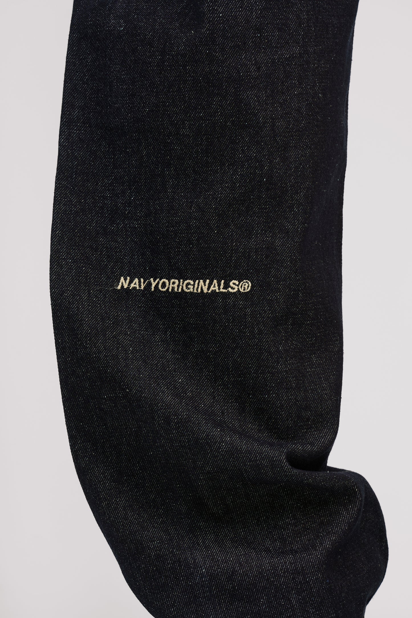 RAW BLUE X BLUE SLANTED JEANS