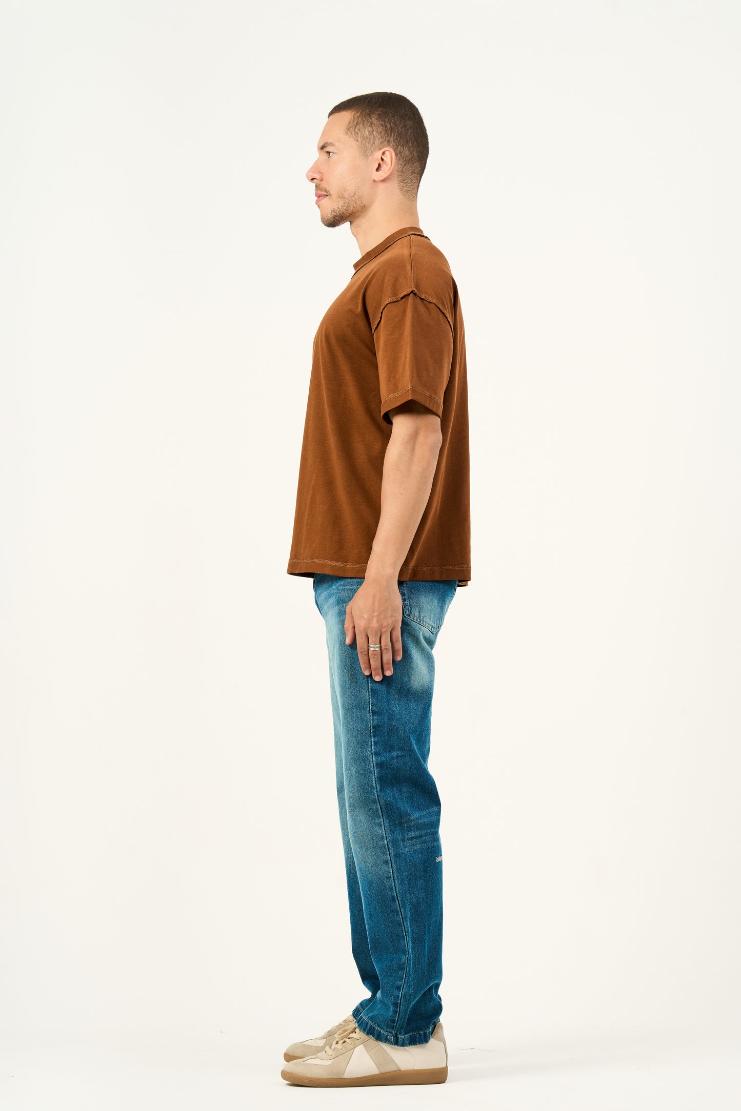 DARK BLUE REGULAR JEANS
