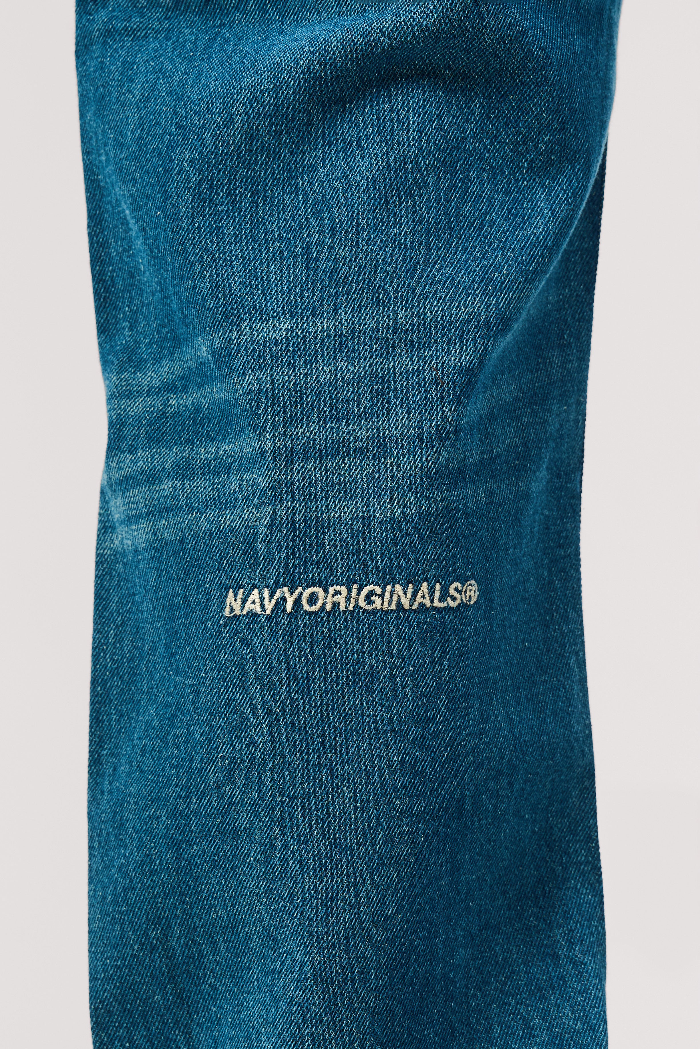 DARK BLUE REGULAR JEANS