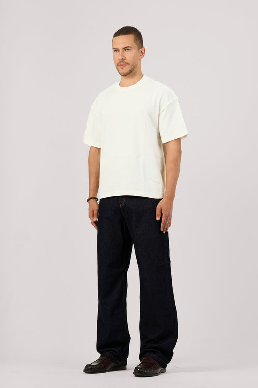 RAW BLUE WIDE LEG JEANS