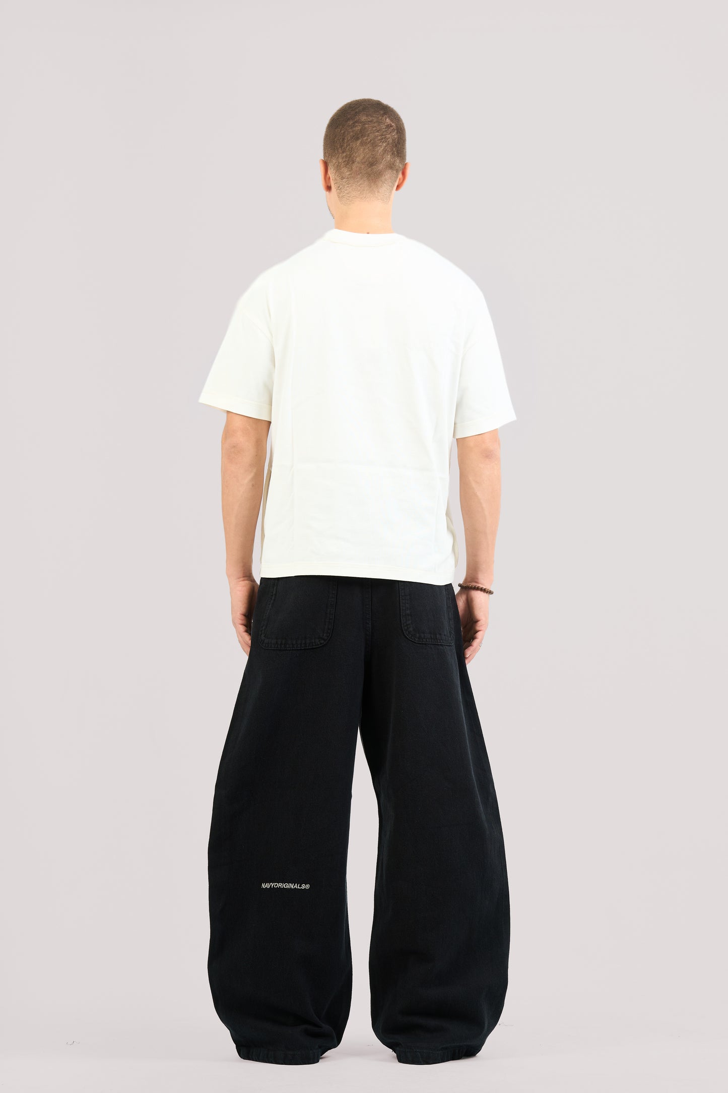 PITCH BLACK SUPER BAGGY JEANS