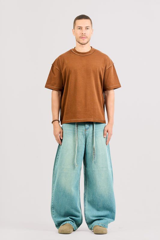 LIGHT BLUE SUPER BAGGY JEANS