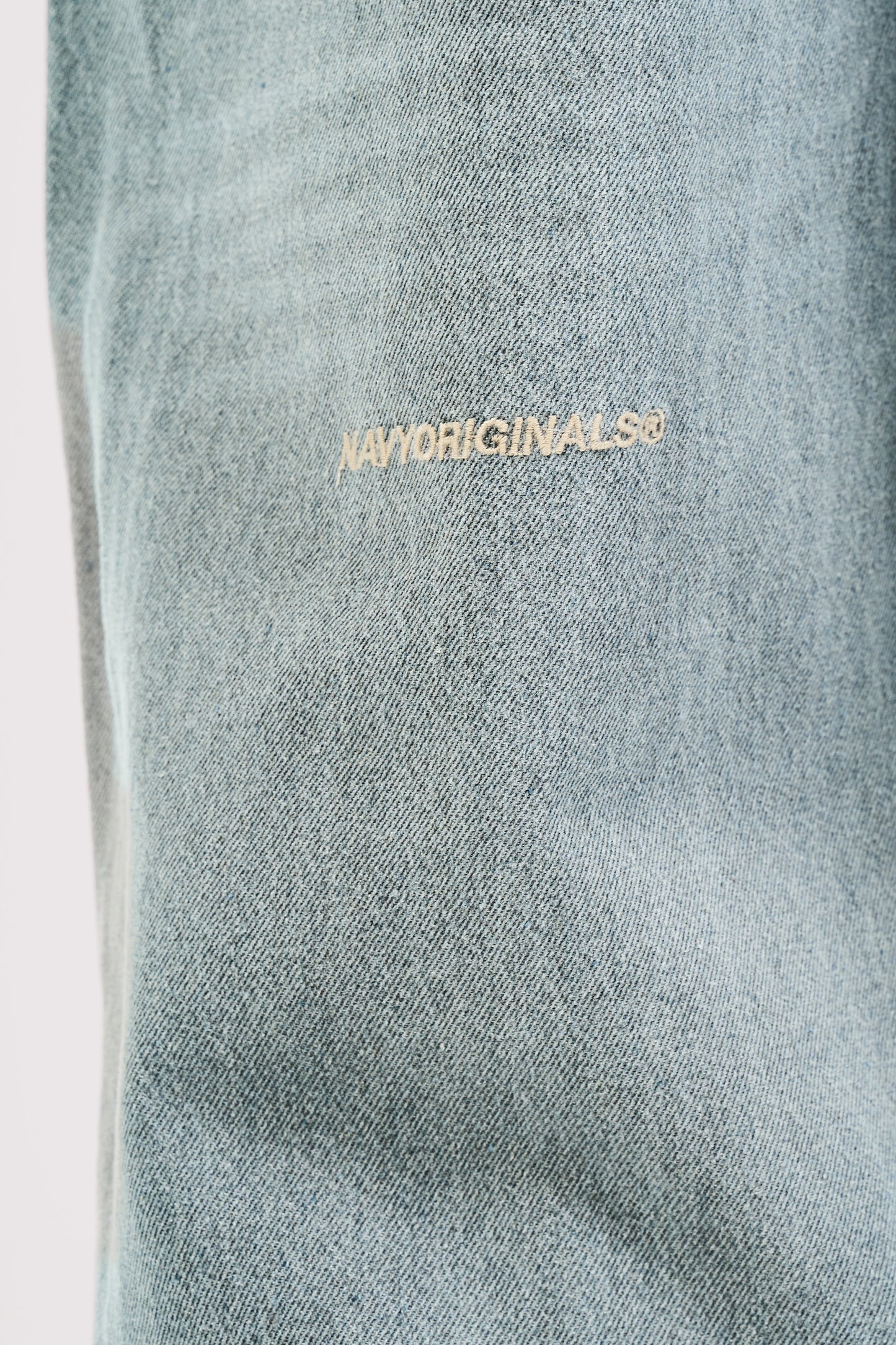 GREY SUPER BAGGY JEANS