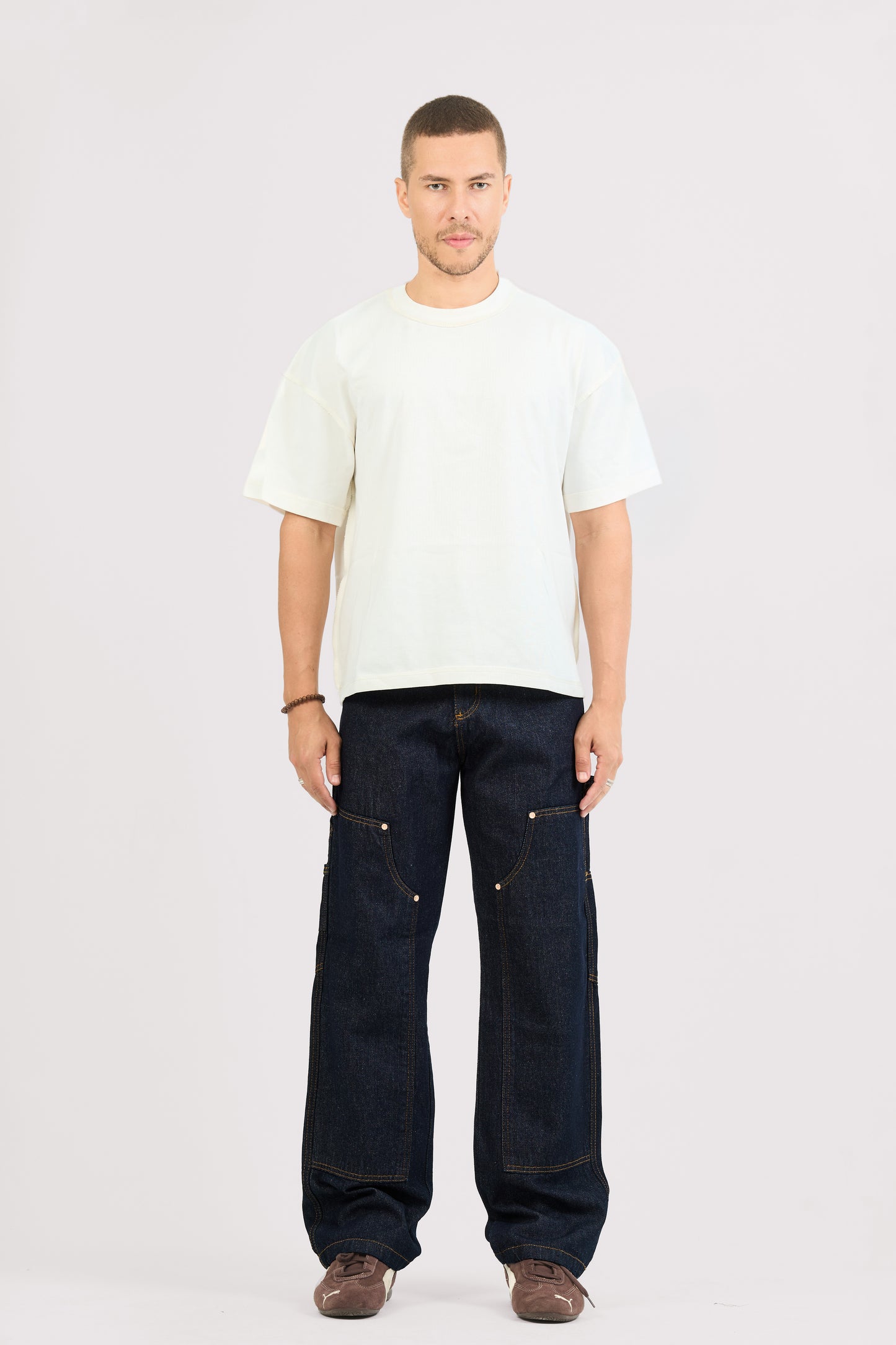 RAW BLUE CARPENTER JEANS