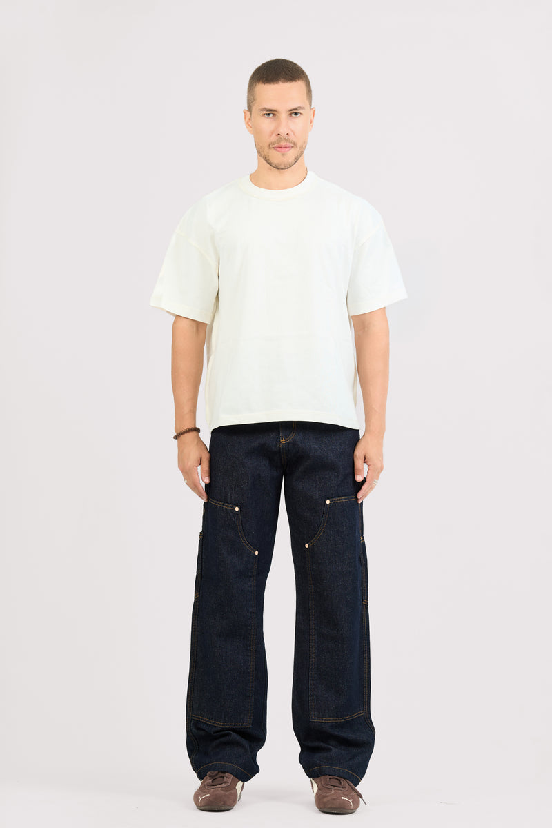RAW BLUE CARPENTER JEANS