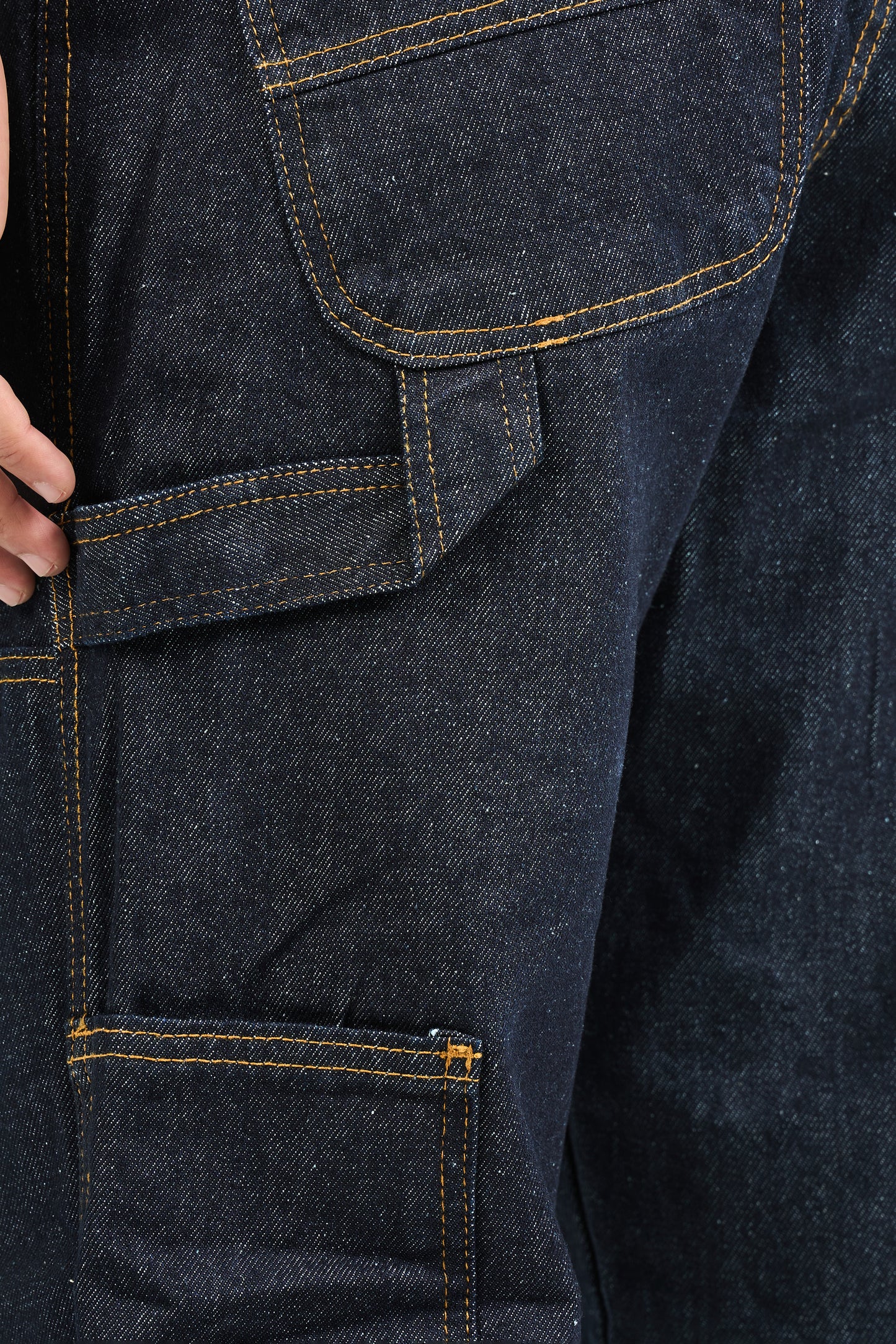 RAW BLUE CARPENTER JEANS