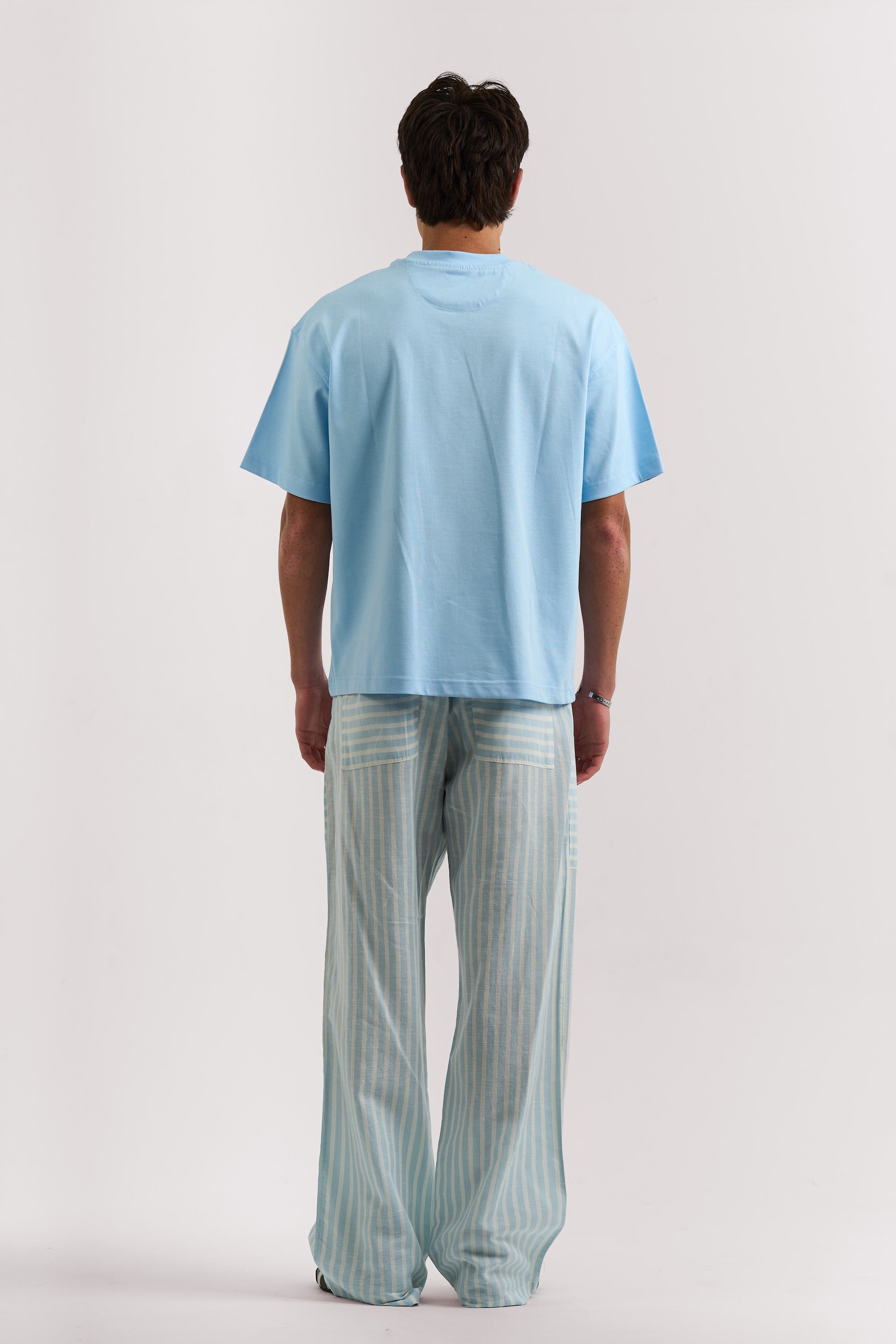 SKY BLUE BASIC T-SHIRT