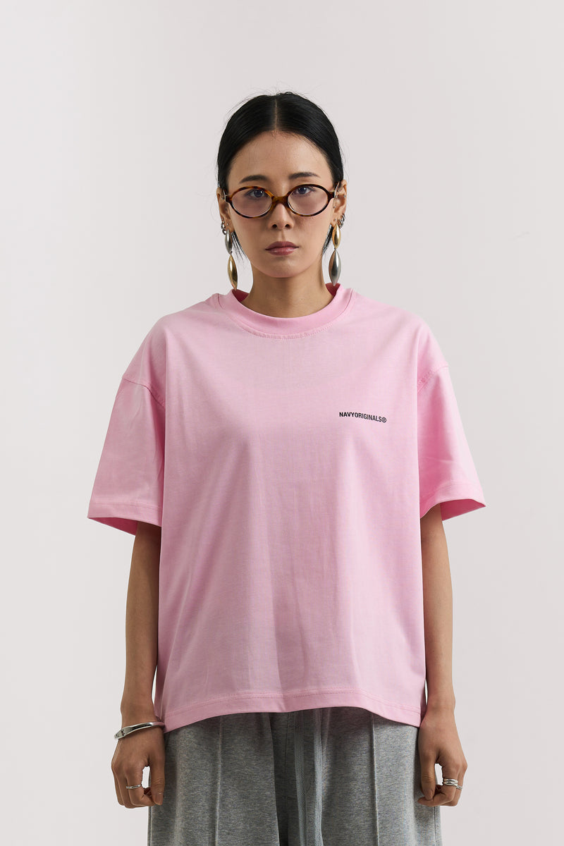 PINK BASIC T-SIHRT