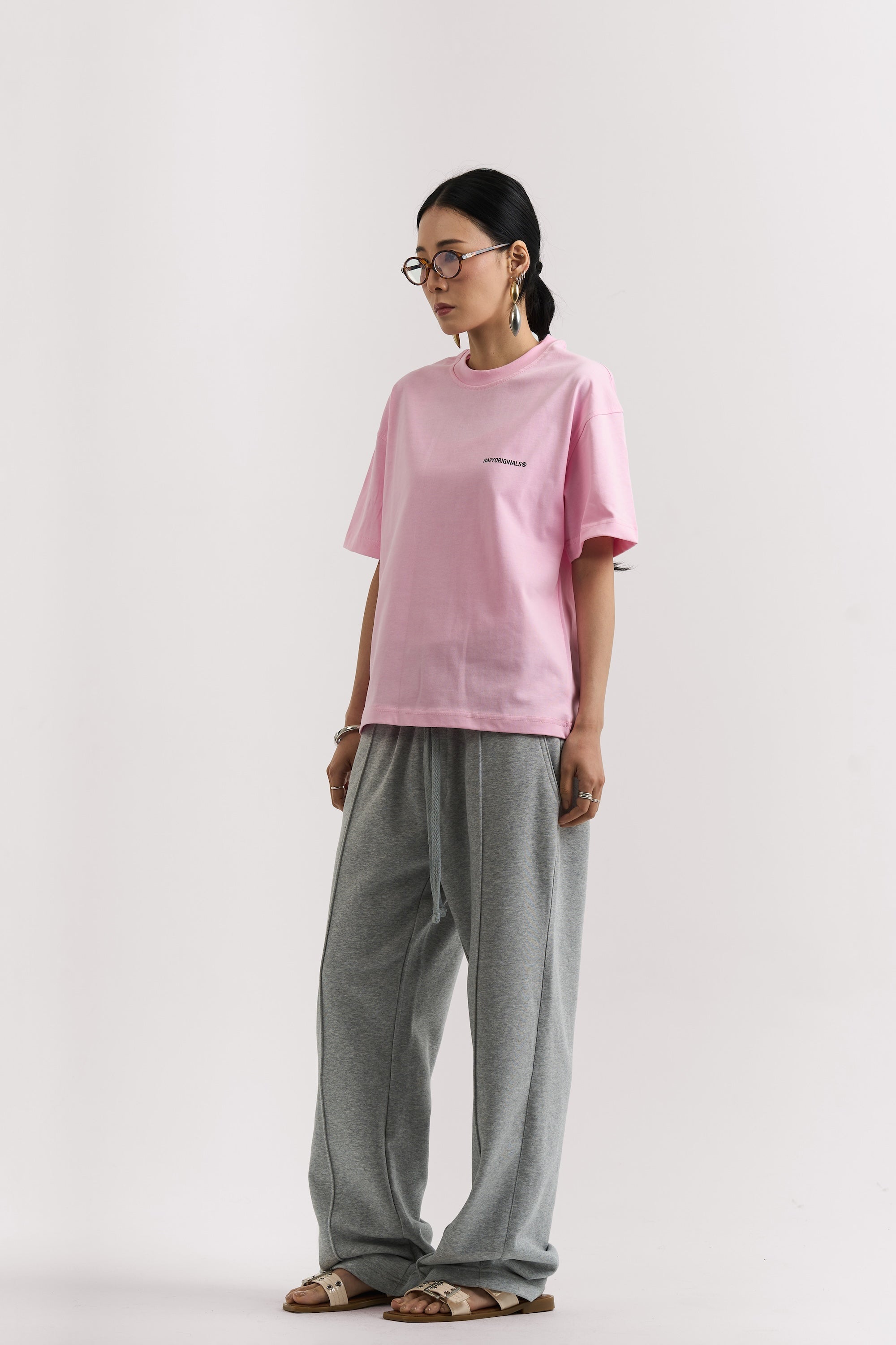 PINK BAISC T-SIHRT