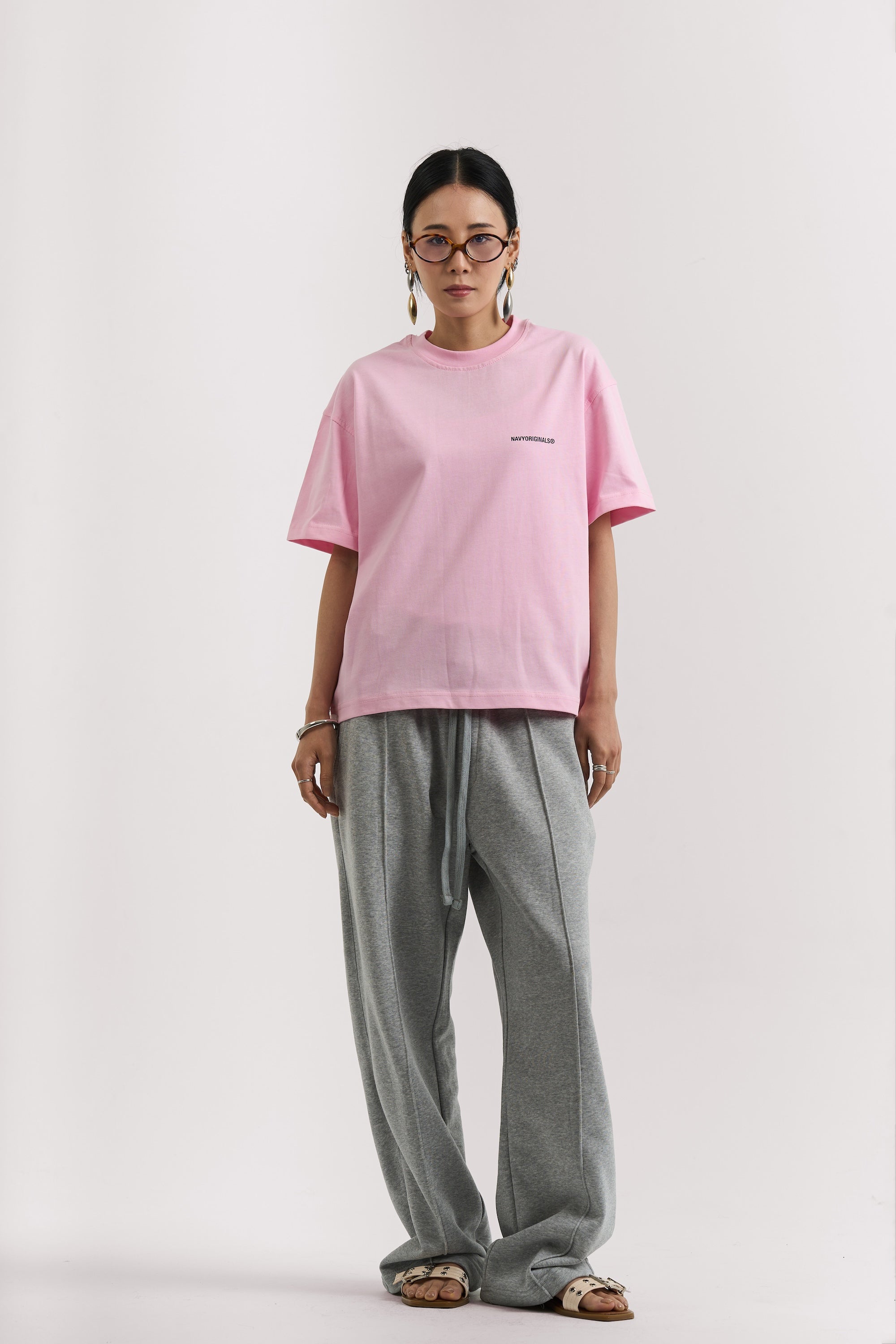 PINK BAISC T-SIHRT