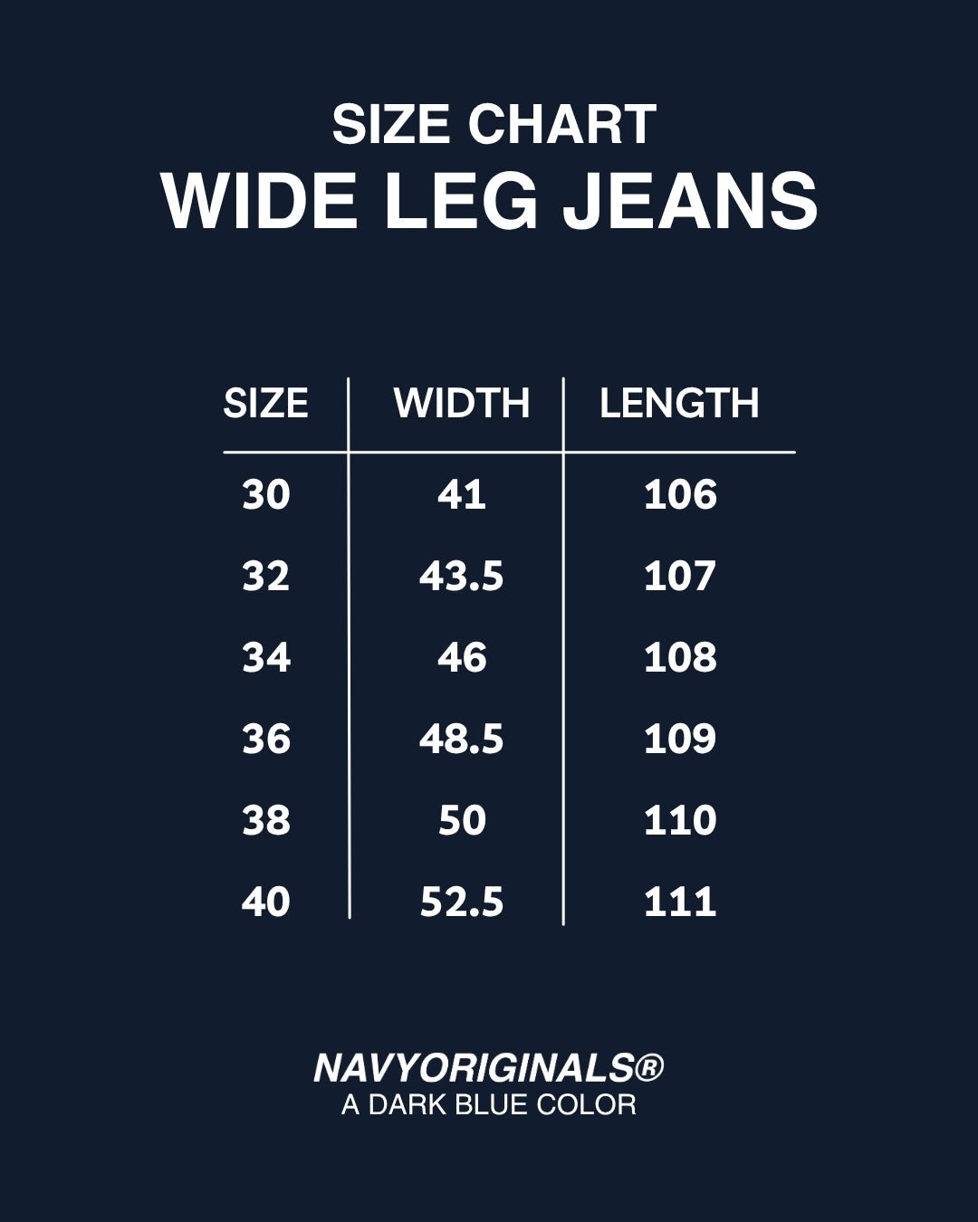 RAW BLUE WIDE LEG JEANS