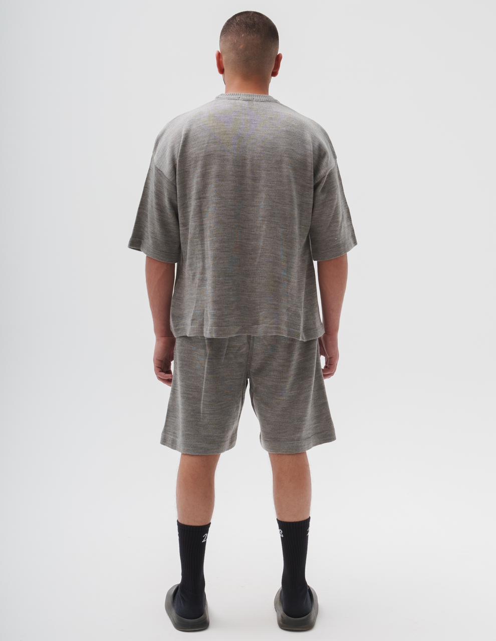 203 Knit Tshirt Grey