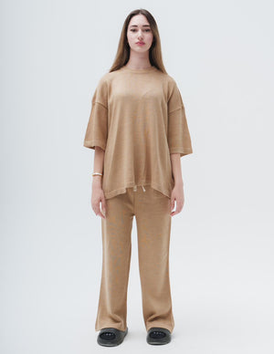 302 Knit Pants Beige